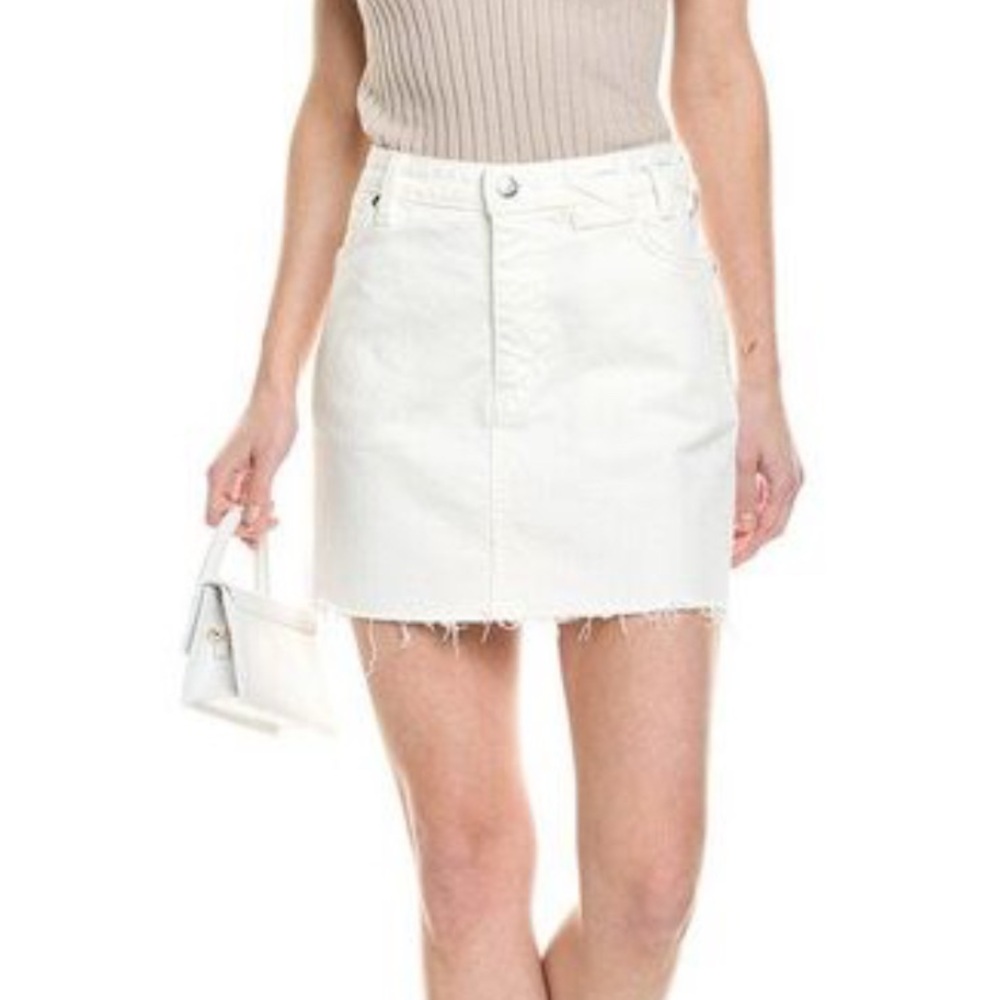 Staud x Wrangler denim skirt